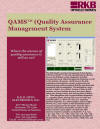 Splice Detector™ Technologies; QAMS Software Program for Model 3600 OPTOMIZER® FCS Sheeter Inspection™ Technology